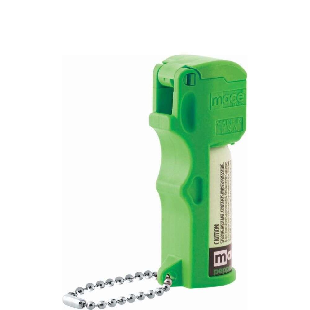 Non Lethal Defense Mace Security International 4.50" POCKET MODEL PEPPER SPRAY NEON GREEN • Model: 4.50"